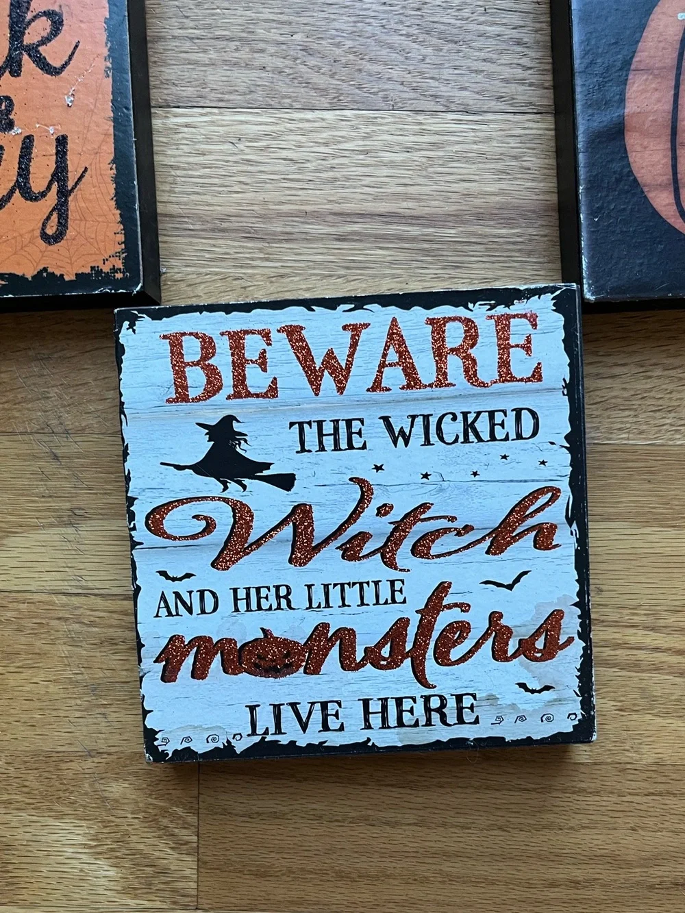 Halloween Decorations Signs